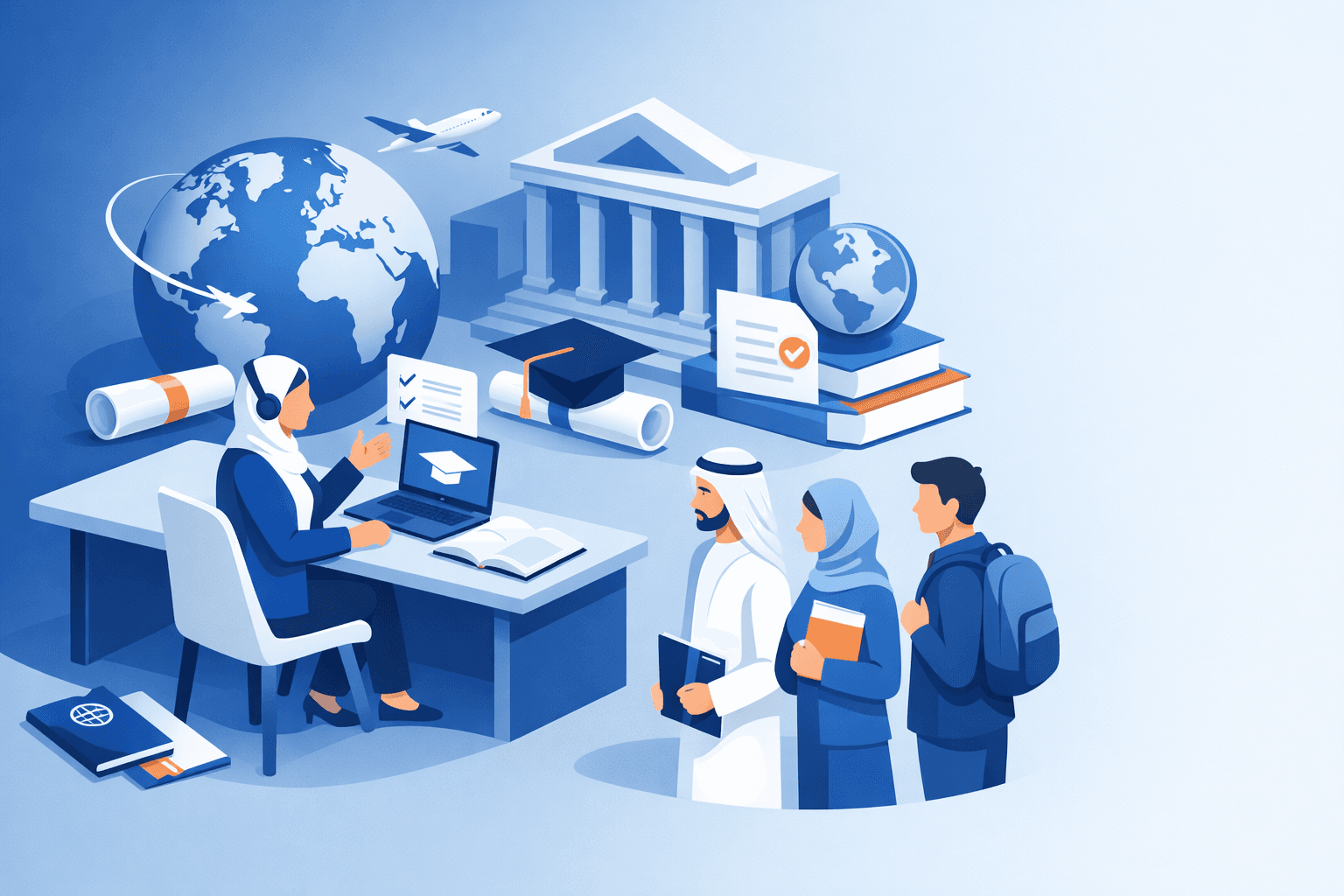 خدمات دعم القبول في إيدو ستار